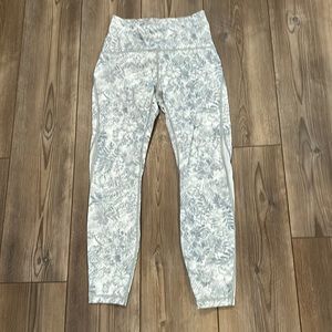 Lululemon Flower Print Leggings